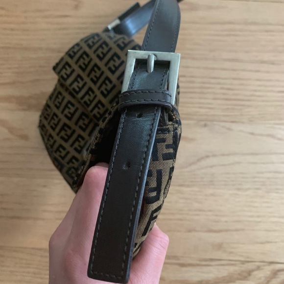 Vintage Vendi Zucchino Zucca Baguette Shoulder Bag - Picture 3 of 4